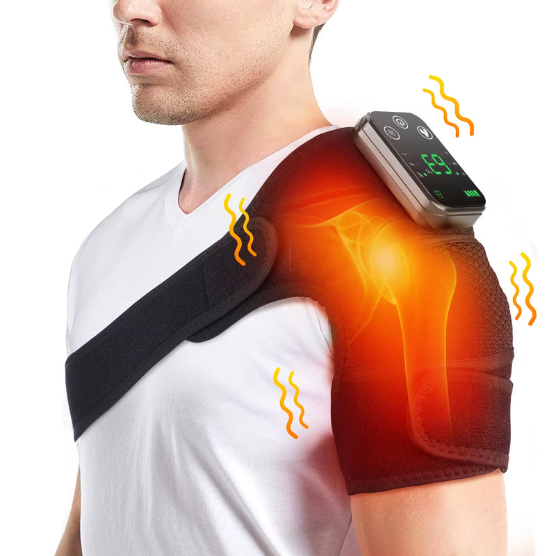 3-in-1 Heating & Vibration Massage Wrap for Knee, Elbow & Shoulder